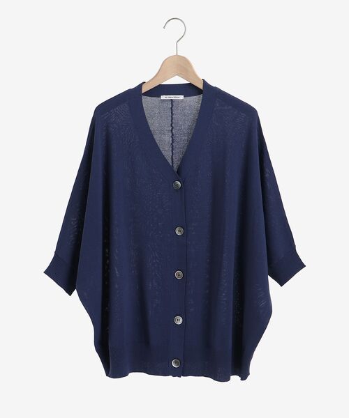 le.coeur blanc（ルクールブラン）の「ドルマンスリーブニットカーディガン（カーディガン/ボレロ・レディース・ホワイト系その他/イエロー/ネイビー/ブラック系その他・38）」の12枚目の写真