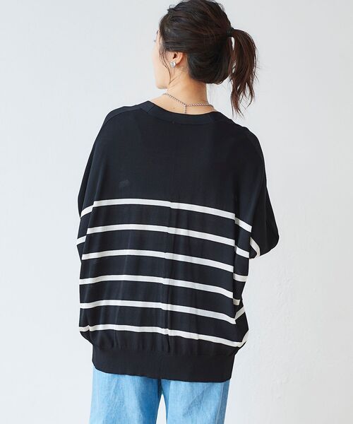 le.coeur blanc（ルクールブラン）の「ドルマンスリーブニットカーディガン（カーディガン/ボレロ・レディース・ホワイト系その他/イエロー/ネイビー/ブラック系その他・38）」の16枚目の写真