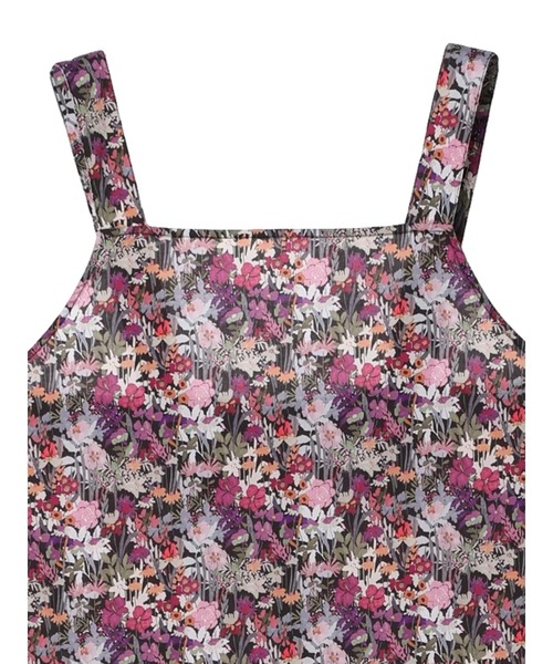 Sugar spoon（シュガースプーン）の「■SS LIBERTYptワイルドフラワー ジャンスカ（ジャンパースカート・レディース・ブラック/ネイビー・FREE）」の4枚目の写真