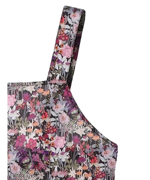 Sugar spoon（シュガースプーン）の「■SS LIBERTYptワイルドフラワー ジャンスカ（ジャンパースカート・レディース・ブラック/ネイビー・FREE）」の5枚目の写真