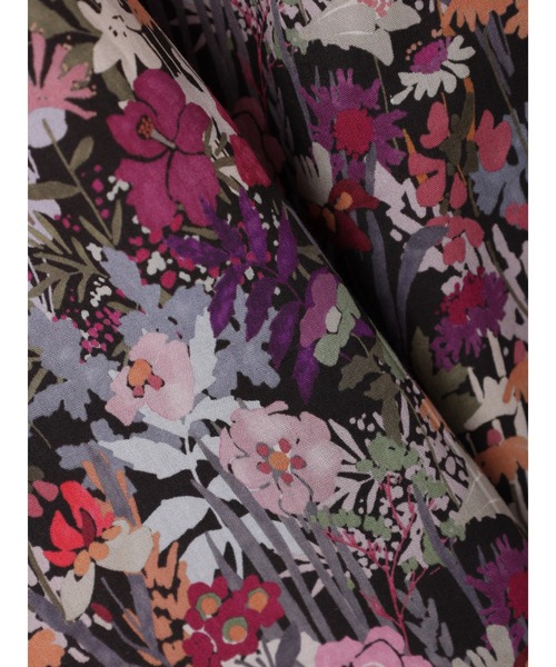 Sugar spoon（シュガースプーン）の「■SS LIBERTYptワイルドフラワー ジャンスカ（ジャンパースカート・レディース・ブラック/ネイビー・FREE）」の11枚目の写真