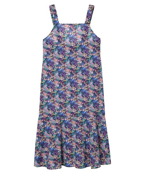 Sugar spoon（シュガースプーン）の「■SS LIBERTYptワイルドフラワー ジャンスカ（ジャンパースカート・レディース・ブラック/ネイビー・FREE）」の13枚目の写真