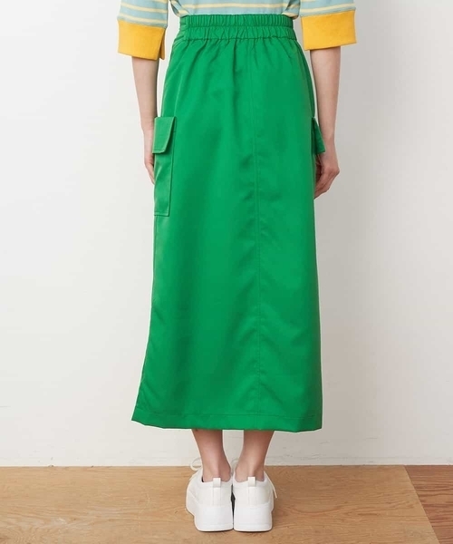 A de a.v.v（アードアー・ヴェ・ヴェ）の「カラーラップスカート（スカート・レディース・グリーン/ピンク/ブラック・SMALL/MEDIUM/X-SMALL）」の21枚目の写真