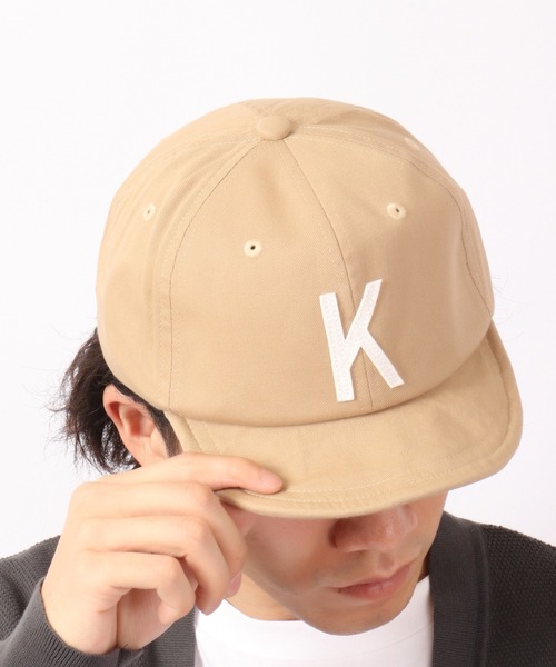 TESTIFY（テスティファイ）の「TESTIFY ツイルアルファベットロゴキャップ/Twill Logo Cap（キャップ・メンズ・ホワイト/ライトグレー/ブラック/ベージュ/ネイビー/レッド/ピンク/インディゴブルー/カモフラージュ/マスタード/ライトインディゴブルー/ライトベージュ/グリーン・FREE）」の4枚目の写真