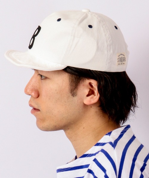 TESTIFY（テスティファイ）の「TESTIFY ツイルアルファベットロゴキャップ/Twill Logo Cap（キャップ・メンズ・ホワイト/ライトグレー/ブラック/ベージュ/ネイビー/レッド/ピンク/インディゴブルー/カモフラージュ/マスタード/ライトインディゴブルー/ライトベージュ/グリーン・FREE）」の14枚目の写真