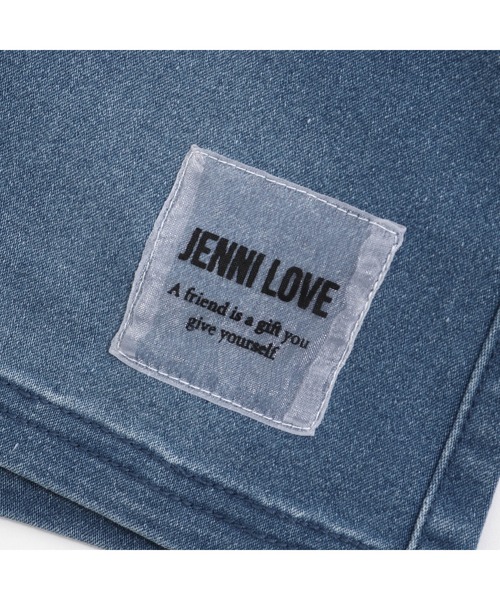 JENNI love(ジェニィラブ)の「サイドベルトデニムショーパン(デニムパンツ・キッズ・サックスブルー/ブルー・130cm/140cm/150cm/160cm)」の20枚目の写真