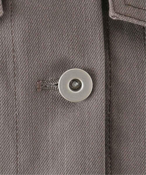 La TOTALITE（ラトータリテ）の「カラー デニム Gジャン（デニムジャケット・レディース・ホワイト/グレー・FREE）」の18枚目の写真