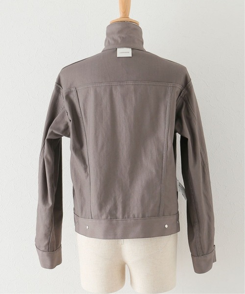 La TOTALITE（ラトータリテ）の「カラー デニム Gジャン（デニムジャケット・レディース・ホワイト/グレー・FREE）」の22枚目の写真