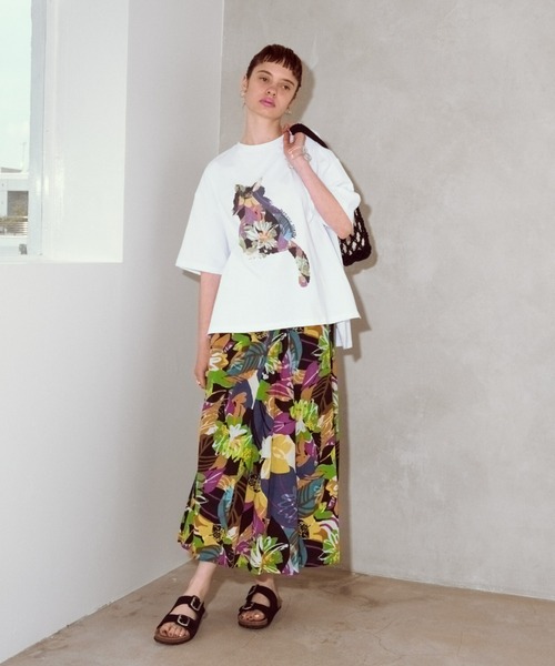 manana suerte（マニャーナスエルテ）の「CATプリントＴシャツ（Tシャツ/カットソー・レディース・グレー/その他1/その他2・FREE）」の18枚目の写真