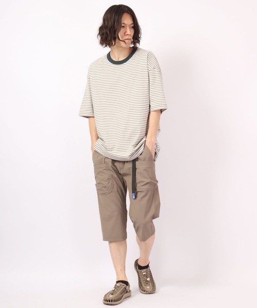 GERRY(ジェリー)の「GERRY 接触冷感 ICE MAX 吸汗速乾 ストレッチ ナイロンニット キャンプ クライミングカーゴ クロップドパンツ(カーゴパンツ・メンズ・ブラック/ネイビー/モカ/カーキ・LL/S/L/M)」の10枚目の写真