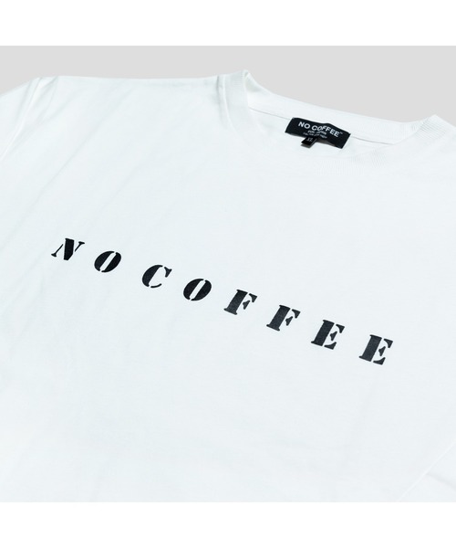 ステンシルフォント L/S TEE（Tシャツ/カットソー）｜NO COFFEE（ノーコーヒー）