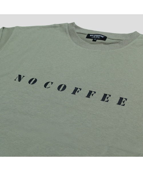ステンシルフォント L/S TEE（Tシャツ/カットソー）｜NO COFFEE（ノーコーヒー）