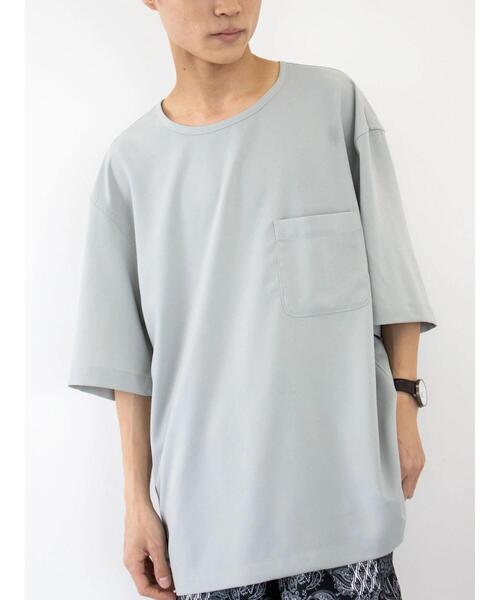 CRAFT STANDARD BOUTIQUE(クラフトスタンダードブティック)の「ポリトロプルオーバー *(Tシャツ/カットソー・メンズ・ブラック/グレー・LL/M/L)」の15枚目の写真