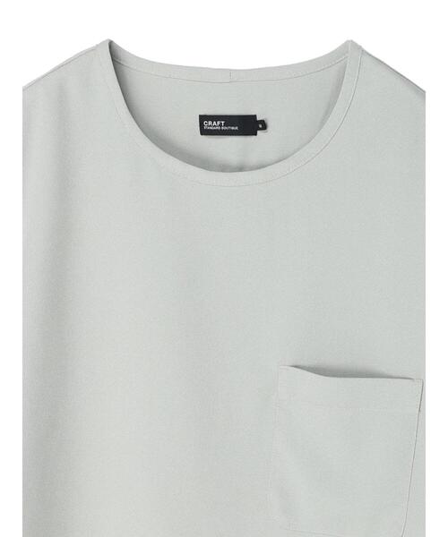 CRAFT STANDARD BOUTIQUE(クラフトスタンダードブティック)の「ポリトロプルオーバー *(Tシャツ/カットソー・メンズ・ブラック/グレー・LL/M/L)」の20枚目の写真