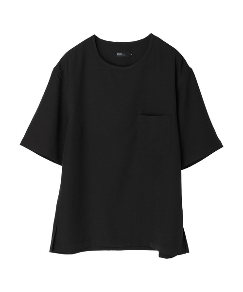 CRAFT STANDARD BOUTIQUE(クラフトスタンダードブティック)の「ポリトロプルオーバー *(Tシャツ/カットソー・メンズ・ブラック/グレー・LL/M/L)」の7枚目の写真