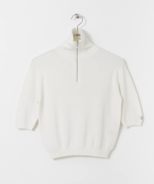 セール】OOPS TRUECOTTONハーフジップニット（ニット/セーター
