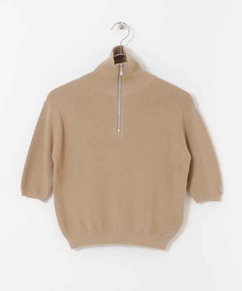 セール】OOPS TRUECOTTONハーフジップニット（ニット/セーター