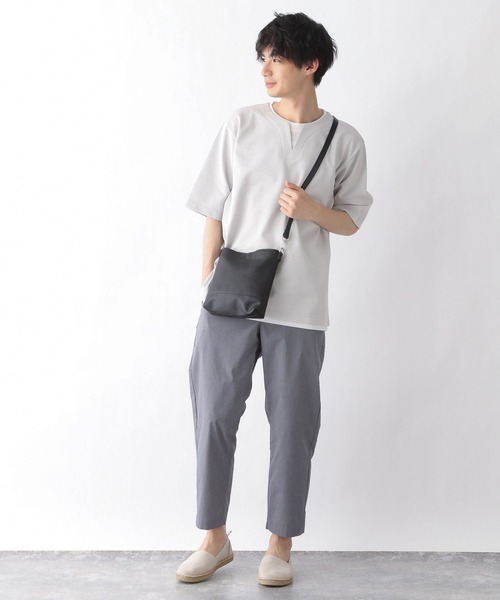 GLOBAL WORK(グローバルワーク)の「キーネックレイヤード/半袖/287971(その他トップス・メンズ・ライトグレー/ライトパープル/ブラック/グリーン/ベージュ・SMALL/MEDIUM/LARGE/X-LARGE)」の16枚目の写真