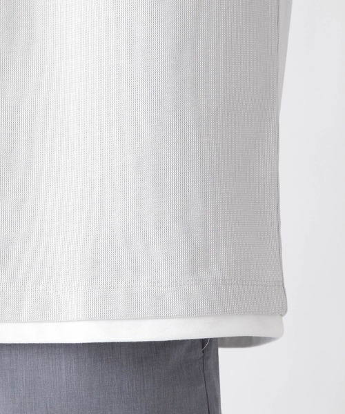 GLOBAL WORK(グローバルワーク)の「キーネックレイヤード/半袖/287971(その他トップス・メンズ・ライトグレー/ライトパープル/ブラック/グリーン/ベージュ・SMALL/MEDIUM/LARGE/X-LARGE)」の12枚目の写真