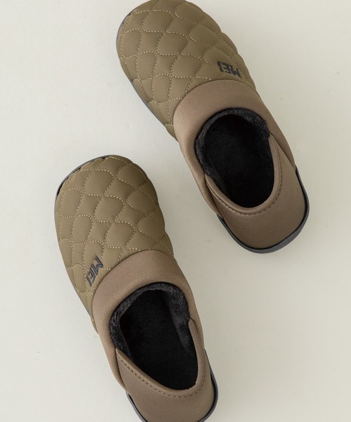 MEI（メイ）の「【MEI】キルティング モックシューズ（スリッポン・レディース・ブラック/ベージュ/カーキ/ブラウン/グレイッシュベージュ・M/L）」の5枚目の写真