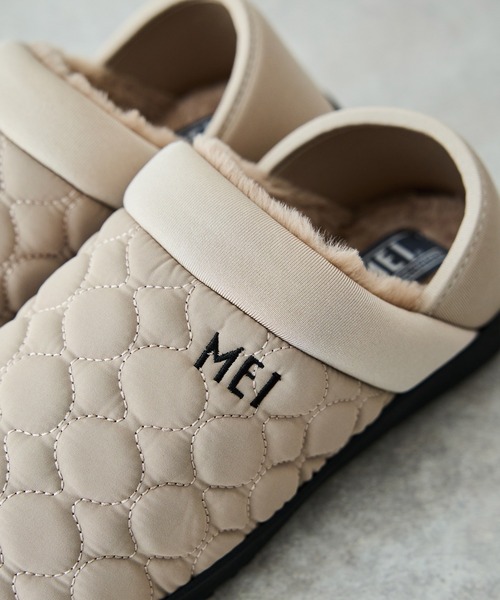 MEI】キルティング モックシューズ（スリッポン）｜MEI（メイ）の