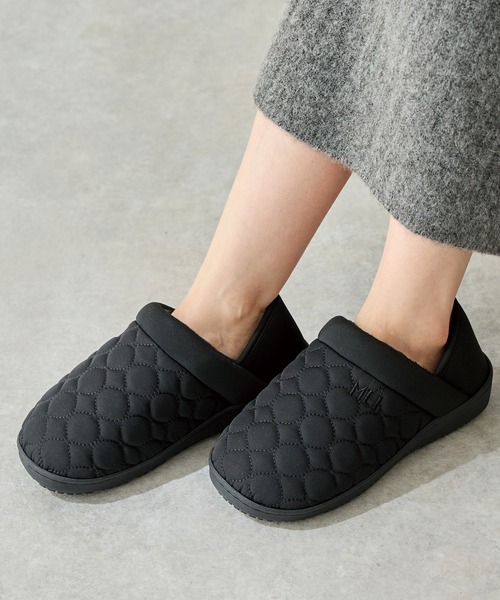 MEI（メイ）の「【MEI】キルティング モックシューズ（スリッポン・レディース・ブラック/ベージュ/カーキ/ブラウン/グレイッシュベージュ・M/L）」の22枚目の写真