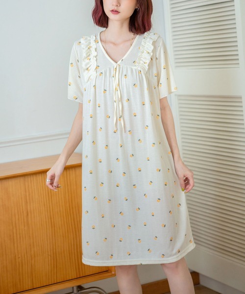 セール】コットンネグリジェ（ルームウェア/パジャマ）｜MAISON DE