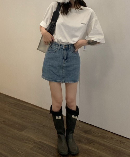 MANGROVE（マングローブ）の「オーバーサイズキャットグラフィックTEE（Tシャツ/カットソー・レディース・ホワイト/ブラック・FREE）」の15枚目の写真