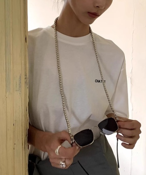 MANGROVE（マングローブ）の「オーバーサイズキャットグラフィックTEE（Tシャツ/カットソー・レディース・ホワイト/ブラック・FREE）」の17枚目の写真