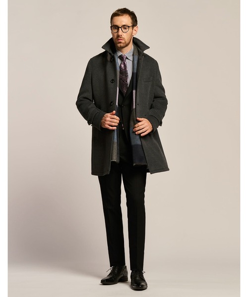 CROWDED CLOSET(クラウデッドクローゼット)の「ストレートチップ コンフォートビジネスシューズ(ドレスシューズ・メンズ・ブラック/ダークブラウン・03/02/01)」の12枚目の写真