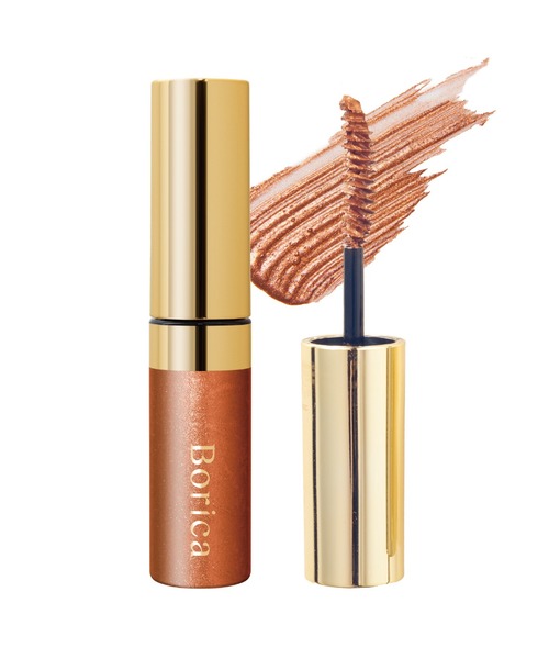 Borica（ボリカ）の「Borica 美容液カラーマスカラ（マスカラ・レディース・101 メタリックブロンズ/102 メタリックゴールド/103 メタリックエメラルド/202 グレージュブラウン/104 メタリックピンク/201 ブルージュブラック/106 メタリックコーラル/105 メタリックカーキ・FREE）」の3枚目の写真