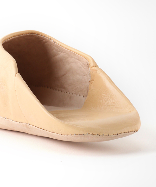 La TOTALITE（ラトータリテ）の「【Fatima Morocco/ファティマ モロッコ】サブラスパンコールバブーシュ（その他シューズ・レディース・ベージュ・FREE）」の5枚目の写真