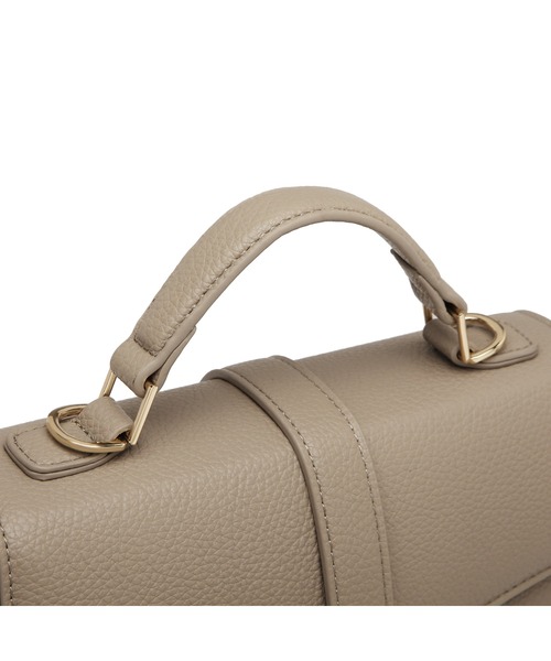 GUSCIO（グッシオ）の「【グッシオゴールド】フェイクレザー　ターンロック付きショルダーバッグ　２WAY（ショルダーバッグ・レディース・ブラック/ベージュ/グリーン系その他/シャーベット・FREE）」の10枚目の写真