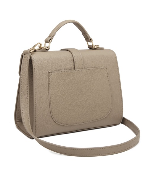 GUSCIO（グッシオ）の「【グッシオゴールド】フェイクレザー　ターンロック付きショルダーバッグ　２WAY（ショルダーバッグ・レディース・ブラック/ベージュ/グリーン系その他/シャーベット・FREE）」の15枚目の写真