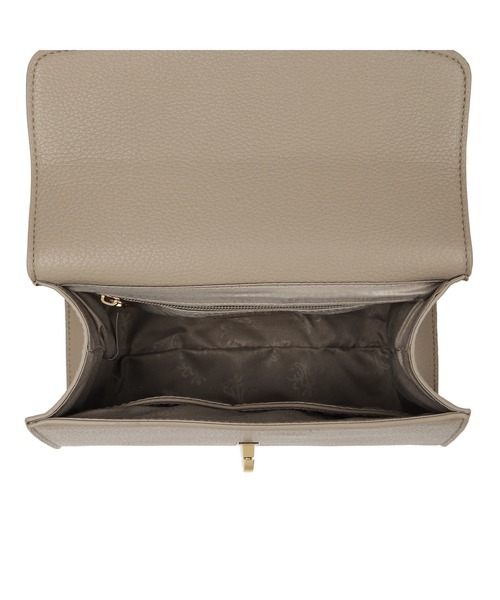 GUSCIO（グッシオ）の「【グッシオゴールド】フェイクレザー　ターンロック付きショルダーバッグ　２WAY（ショルダーバッグ・レディース・ブラック/ベージュ/グリーン系その他/シャーベット・FREE）」の18枚目の写真