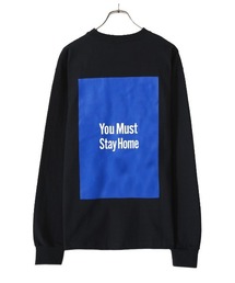 WP | WP / ダブリューピー：WP×CAMBER You Must Stay Home L/Tee：WP08-T158[WAX](Tシャツ/カットソー)