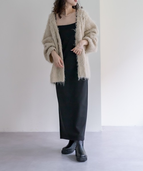 セール】レイヤードストラップキャミワンピース【サイズ展開あり