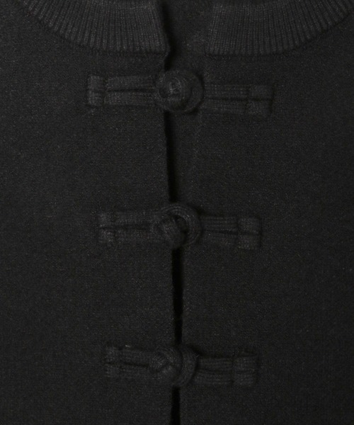 LOWRYS FARM（ローリーズファーム）の「ニットチャイナベスト　356912（ベスト・キッズ・アイボリー/ブラック/ライム・110cm/120cm/130cm/140cm/150cm）」の5枚目の写真