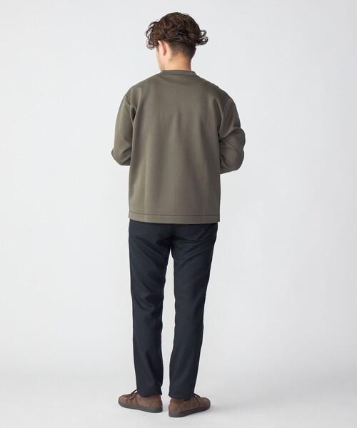 SHIPS: ウール/アンゴラ テーパード チノパンツ 22FW SHIPS: ウール/アンゴラ ツイード テーパード スリム チノパンツ