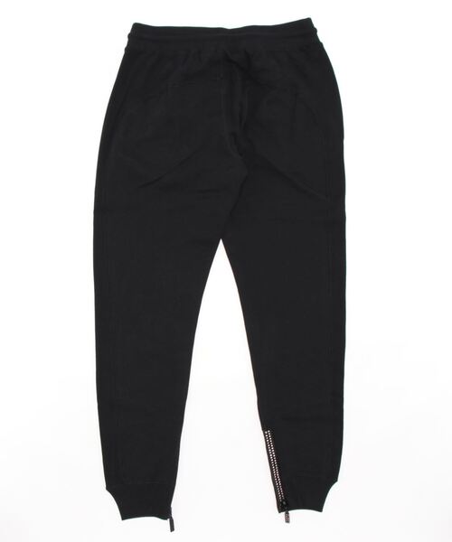 1piu1uguale3 RELAX(ウノピュウノウグァーレトレリラックス)の「【1PIU1UGUALE3 RELAX】1+1=3 RHINESTONE PANTS(スウェットパンツ・メンズ・ホワイト/ブラック/グレー・MEDIUM/LARGE/X-LARGE)」の4枚目の写真