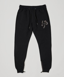【1PIU1UGUALE3 RELAX】1+1=3 RHINESTONE PANTS