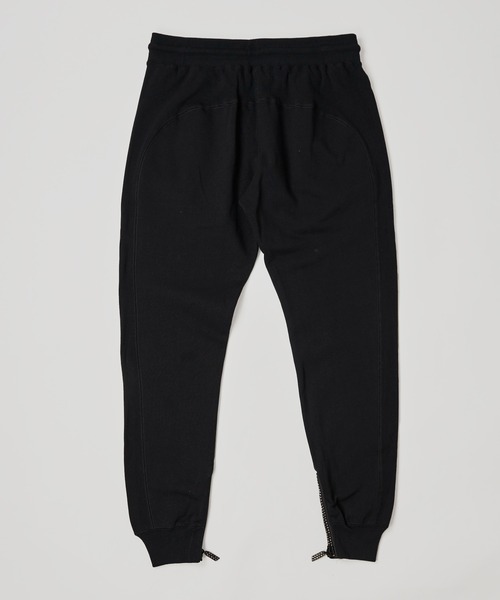 1piu1uguale3 RELAX(ウノピュウノウグァーレトレリラックス)の「【1PIU1UGUALE3 RELAX】1+1=3 RHINESTONE PANTS(スウェットパンツ・メンズ・ホワイト/ブラック/グレー・MEDIUM/LARGE/X-LARGE)」の7枚目の写真