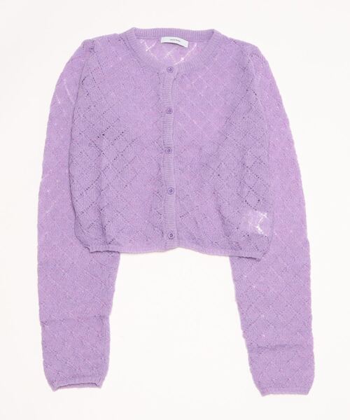 セール】かぎ編みニットカーディガン（カーディガン/ボレロ