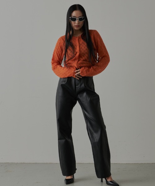 セール】かぎ編みニットカーディガン（カーディガン/ボレロ