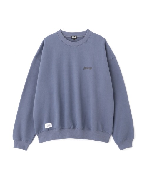 schott（ショット）の「【WEB LIMITED】Schott/ショット/CREW SWEAT TIMES SQUARE/クルーネックスウェット タイムズスクエア（スウェット・メンズ・ゴールド/チャコール/ネイビー/ブルーグレー・XX-LARGE/LARGE/MEDIUM/X-LARGE）」の9枚目の写真