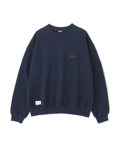 schott（ショット）の「【WEB LIMITED】Schott/ショット/CREW SWEAT TIMES SQUARE/クルーネックスウェット タイムズスクエア（スウェット・メンズ・ゴールド/チャコール/ネイビー/ブルーグレー・XX-LARGE/LARGE/MEDIUM/X-LARGE）」の14枚目の写真