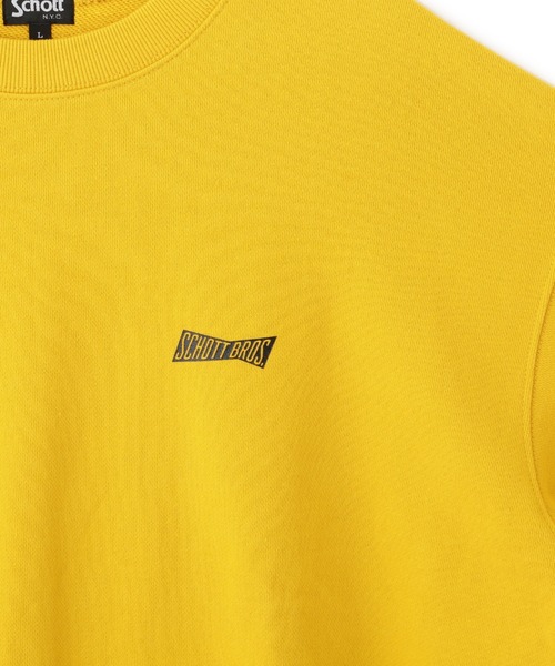 schott（ショット）の「【WEB LIMITED】Schott/ショット/CREW SWEAT TIMES SQUARE/クルーネックスウェット タイムズスクエア（スウェット・メンズ・ゴールド/チャコール/ネイビー/ブルーグレー・XX-LARGE/LARGE/MEDIUM/X-LARGE）」の13枚目の写真