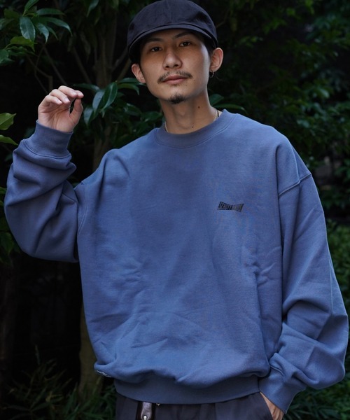 schott（ショット）の「【WEB LIMITED】Schott/ショット/CREW SWEAT TIMES SQUARE/クルーネックスウェット タイムズスクエア（スウェット・メンズ・ゴールド/チャコール/ネイビー/ブルーグレー・XX-LARGE/LARGE/MEDIUM/X-LARGE）」の20枚目の写真