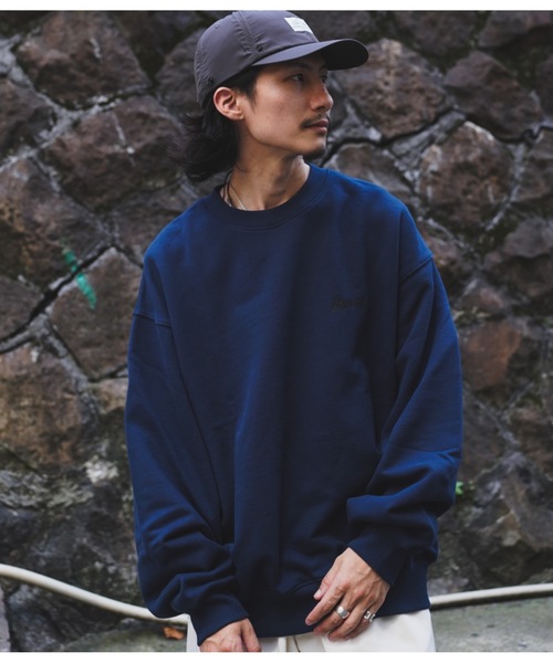 schott（ショット）の「【WEB LIMITED】Schott/ショット/CREW SWEAT TIMES SQUARE/クルーネックスウェット タイムズスクエア（スウェット・メンズ・ゴールド/チャコール/ネイビー/ブルーグレー・XX-LARGE/LARGE/MEDIUM/X-LARGE）」の21枚目の写真