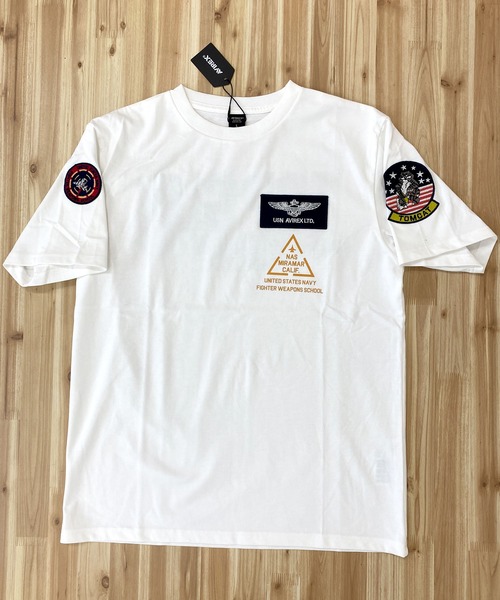 AVIREX アビレックス TOP GUN トップガン半袖Tシャツ AVIREX アビレックス アヴィレックス TOP GUN トップガン T